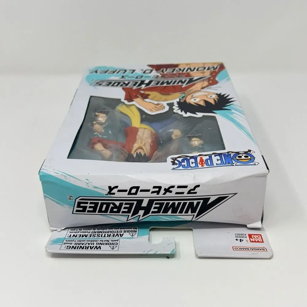 One Piece Anime Heroes Monkey D Luffy Bandai 6.5 Inch Action Figure New Sealed